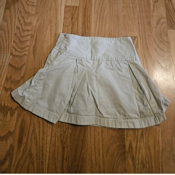 VINTAGE GAP Fall '03 Y2K Minimalist Khaki Skort Size 5 Girl ~ Preppy Retro - Picture 3 of 9